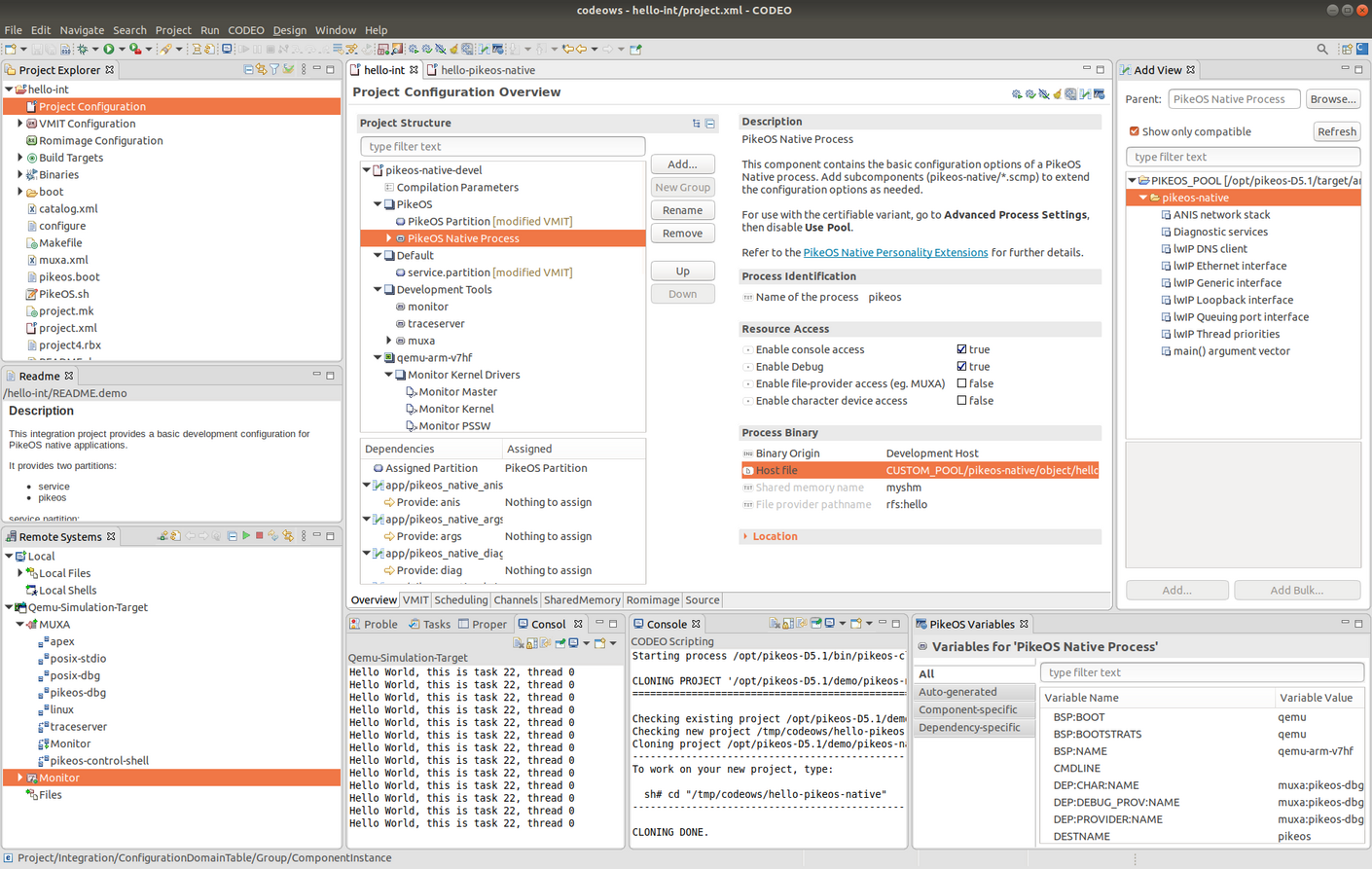 CODEO Project Configurator