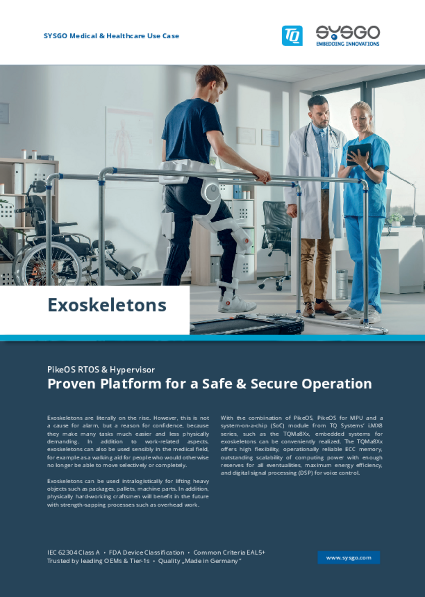 Exoskeletons | SYSGO