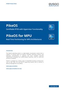 PikeOS Product Note